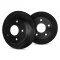 Dynamic Friction Slotted Zinc Coated Brake Rotors