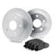 Dynamic Friction Brake Kit - Slotted - Stage 4 Sport Rotors and Pads Kit