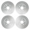 Dynamic Friction GeoCoated Brake Rotors