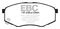 EBC Brakes DP21866 - Greenstuff 2000 Series Sport Disc Brake Pad Set, 2-Wheel Set