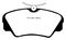 EBC Brakes DP2937 - Greenstuff 2000 Series Sport Disc Brake Pad Set, 2-Wheel Set