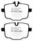 EBC Brakes DP32089C - Redstuff Ceramic Low Dust Disc Brake Pad Set, 2-Wheel Set