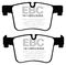 EBC Brakes DP32105C - Redstuff Ceramic Low Dust Disc Brake Pad Set, 2-Wheel Set
