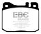 EBC Brakes DP3261C - Redstuff Ceramic Low Dust Disc Brake Pad Set, 2-Wheel Set