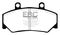 EBC Brakes DP3800C - Redstuff Ceramic Low Dust Disc Brake Pad Set, 2-Wheel Set