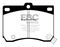 EBC Brakes DP3824C - Redstuff Ceramic Low Dust Disc Brake Pad Set, 2-Wheel Set