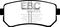 EBC Brakes DP41769R - Yellowstuff Street and Track Disc Brake Pad Set, 2-Wheel Set