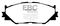 EBC Brakes DP41772R - Yellowstuff Street and Track Disc Brake Pad Set, 2-Wheel Set