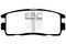 EBC Brakes DP41797R - Yellowstuff Street and Track Disc Brake Pad Set, 2-Wheel Set