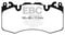 EBC Brakes DP42064R - Yellowstuff Street and Track Disc Brake Pad Set, 2-Wheel Set