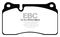 EBC Brakes DP42070R - Yellowstuff Street and Track Disc Brake Pad Set, 2-Wheel Set