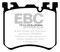 EBC Brakes DP42091R - Yellowstuff Street and Track Disc Brake Pad Set, 2-Wheel Set