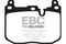 EBC Brakes DP42130R - Yellowstuff Street and Track Disc Brake Pad Set, 2-Wheel Set