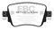 EBC Brakes DP42201R - Yellowstuff Street and Track Disc Brake Pad Set, 2-Wheel Set