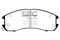 EBC Brakes DP4705R - Yellowstuff Street and Track Disc Brake Pad Set, 2-Wheel Set