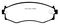 EBC Brakes DP4792R - Yellowstuff Street and Track Disc Brake Pad Set, 2-Wheel Set