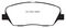 EBC Brakes DP61844 - 6000 Series Greenstuff Disc Brake Pad Set, 2-Wheel Set