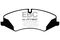 EBC Brakes DP62123 - 6000 Series Greenstuff Disc Brake Pad Set, 2-Wheel Set
