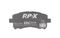 EBC Brakes DP81134RPX - RP-X Race Disc Brake Pad Set
