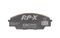 EBC RP-X Racing Brake Pads for Heavier Track Cars - Friction = 0.55μ (Mu)