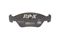 EBC Brakes DP8414RPX - RP-X Race Disc Brake Pad Set