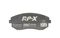 EBC Brakes DP81661RPX - RP-X Full Race Brake Pads