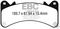 EBC Brakes ED93067 - EBC Extra Duty Red Pads for Light Truck, Jeep & SUV