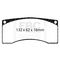 EBC Redstuff Ceramic Brake Pads