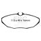 EBC Redstuff Ceramic Brake Pads