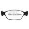 EBC Redstuff Ceramic Brake Pads