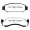 EBC Greenstuff 6000 Series Truck / SUV Brake Pads