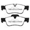 EBC Brakes DP21593 - Greenstuff 2000 Series Sport Disc Brake Pad Set, 2-Wheel Set