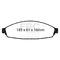EBC Greenstuff 2000 Series Street Brake Pads