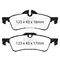 EBC Greenstuff 2000 Series Street Brake Pads