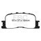 EBC Greenstuff 2000 Series Street Brake Pads