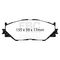 EBC Greenstuff 2000 Series Street Brake Pads