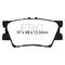 EBC Greenstuff 2000 Series Street Brake Pads