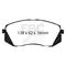 EBC Greenstuff 2000 Series Street Brake Pads