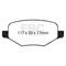 EBC Greenstuff 2000 Series Street Brake Pads