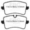 EBC Brakes DP22082 - Greenstuff 2000 Series Sport Disc Brake Pad Set, 2-Wheel Set