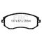 EBC Redstuff Ceramic Brake Pads