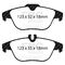 EBC Redstuff Ceramic Brake Pads