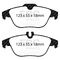 EBC Redstuff Ceramic Brake Pads