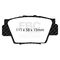 EBC Redstuff Ceramic Brake Pads