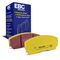 EBC Brakes DP4002R - Yellowstuff Street and Track Disc Brake Pad Set, 2-Wheel Set