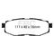 EBC Yellowstuff Street and Track Brake Pads