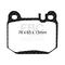 EBC Brakes DP61395 - 6000 Series Greenstuff Disc Brake Pad Set, 2-Wheel Set