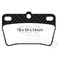 EBC Brakes DP61403 - 6000 Series Greenstuff Disc Brake Pad Set, 2-Wheel Set