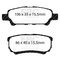 EBC Greenstuff 6000 Series Truck / SUV Brake Pads
