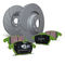 EBC Stage 10 Sport Dimpled Slotted and Green 2000 Brake Kit